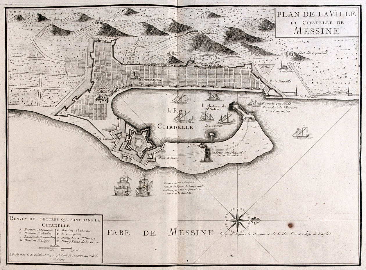 Messina (Sicílie) - Itálie - od A od Alexis Hubert Jaillot