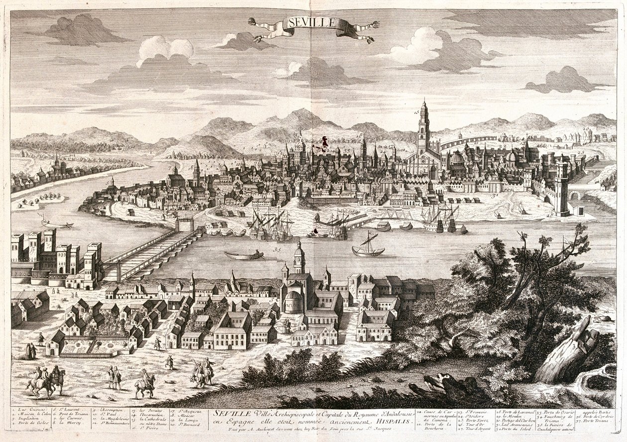 Siviglia, Španělsko - od A od Alexis Hubert Jaillot