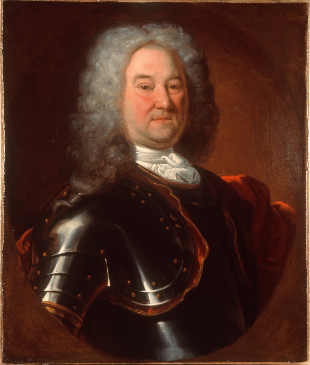 Kapitán Robert Parker, The Royal Regiment of Ireland, c.1720 (olej na plátně) od Alexis Simon Belle