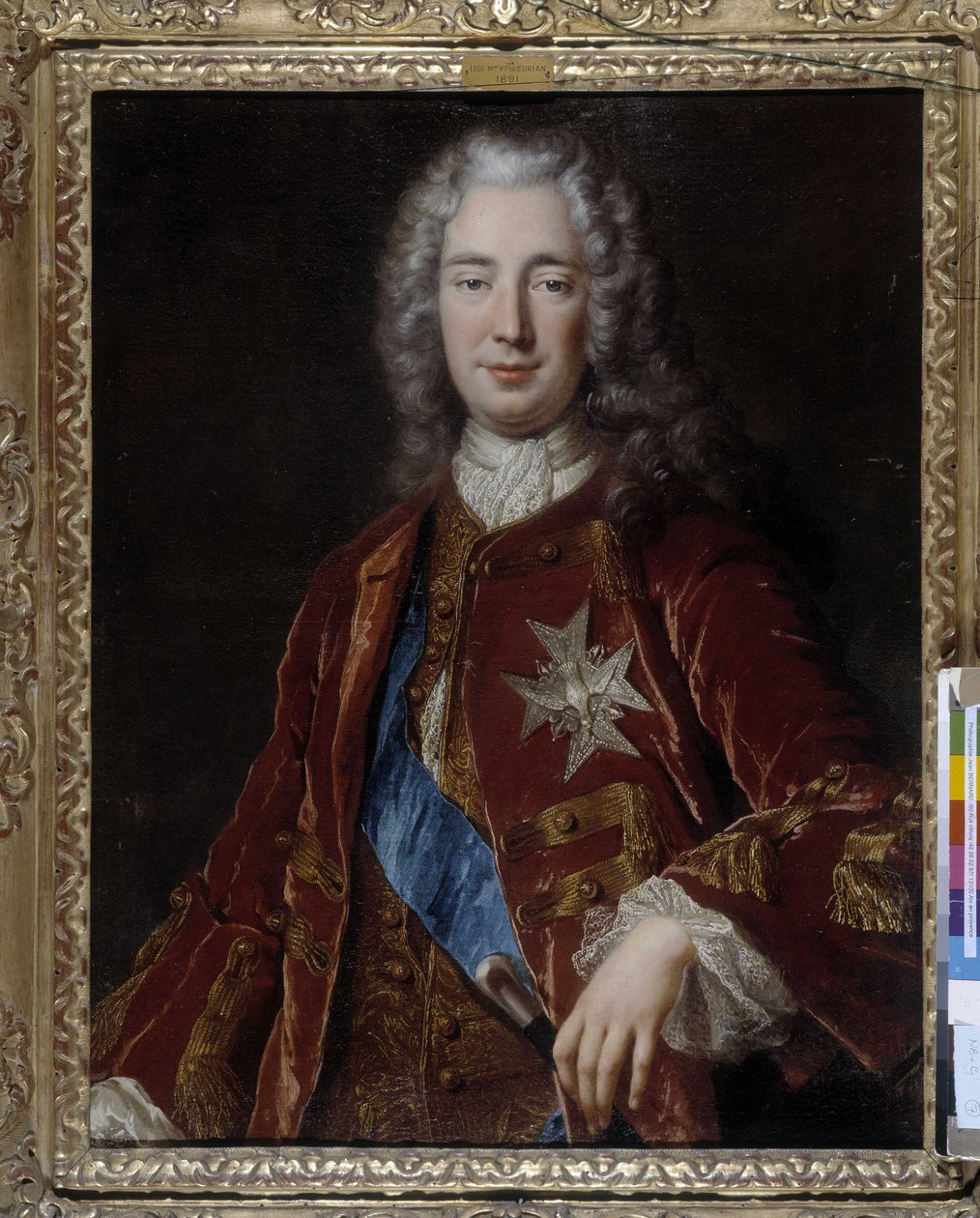 Portrét rytíře Ducha svatého (malba) od Alexis Simon Belle