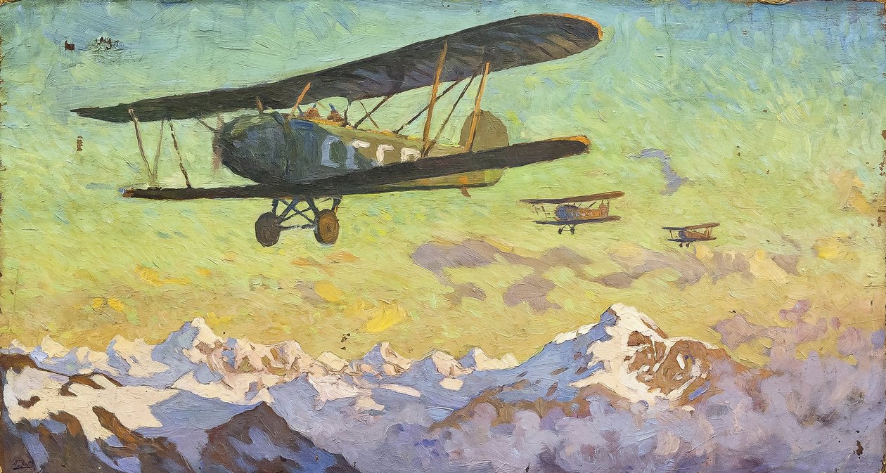 Přelet přes Kavkaz od Alfons Konstantinovich Zhaba
