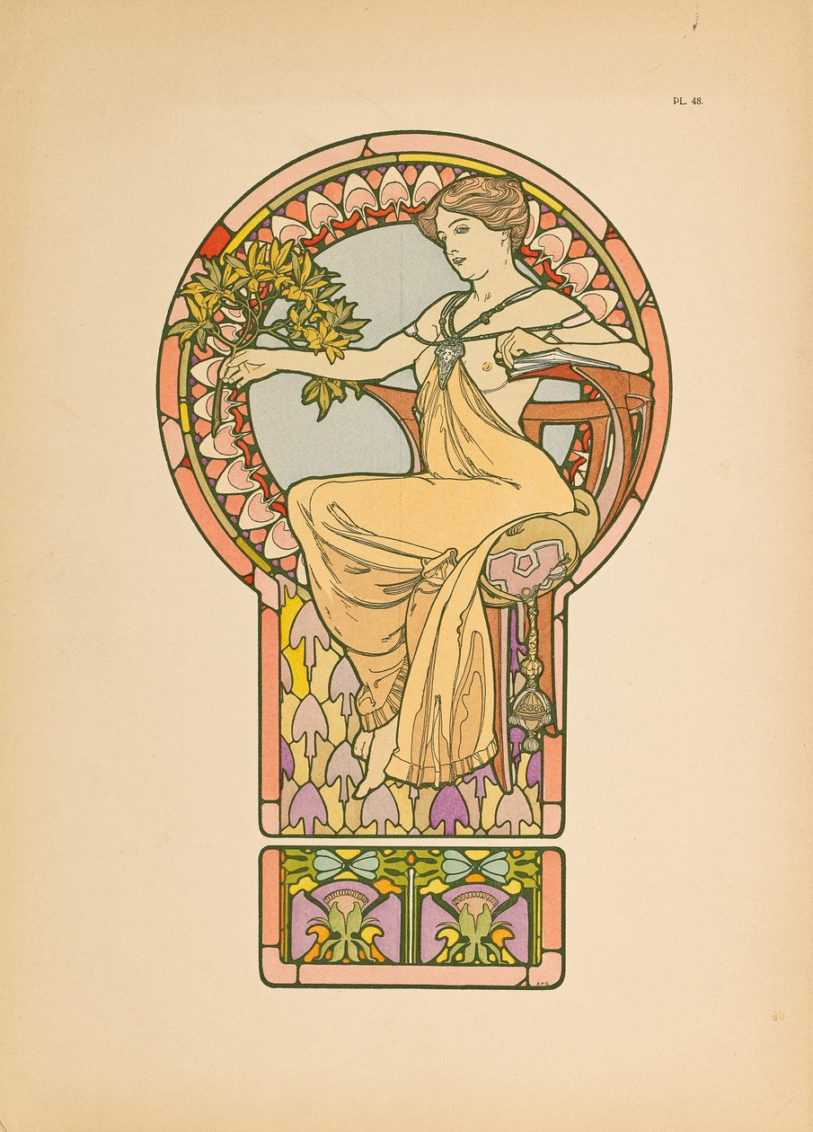 Dekorativní dokumenty, 1902. od Alfons Marie Mucha
