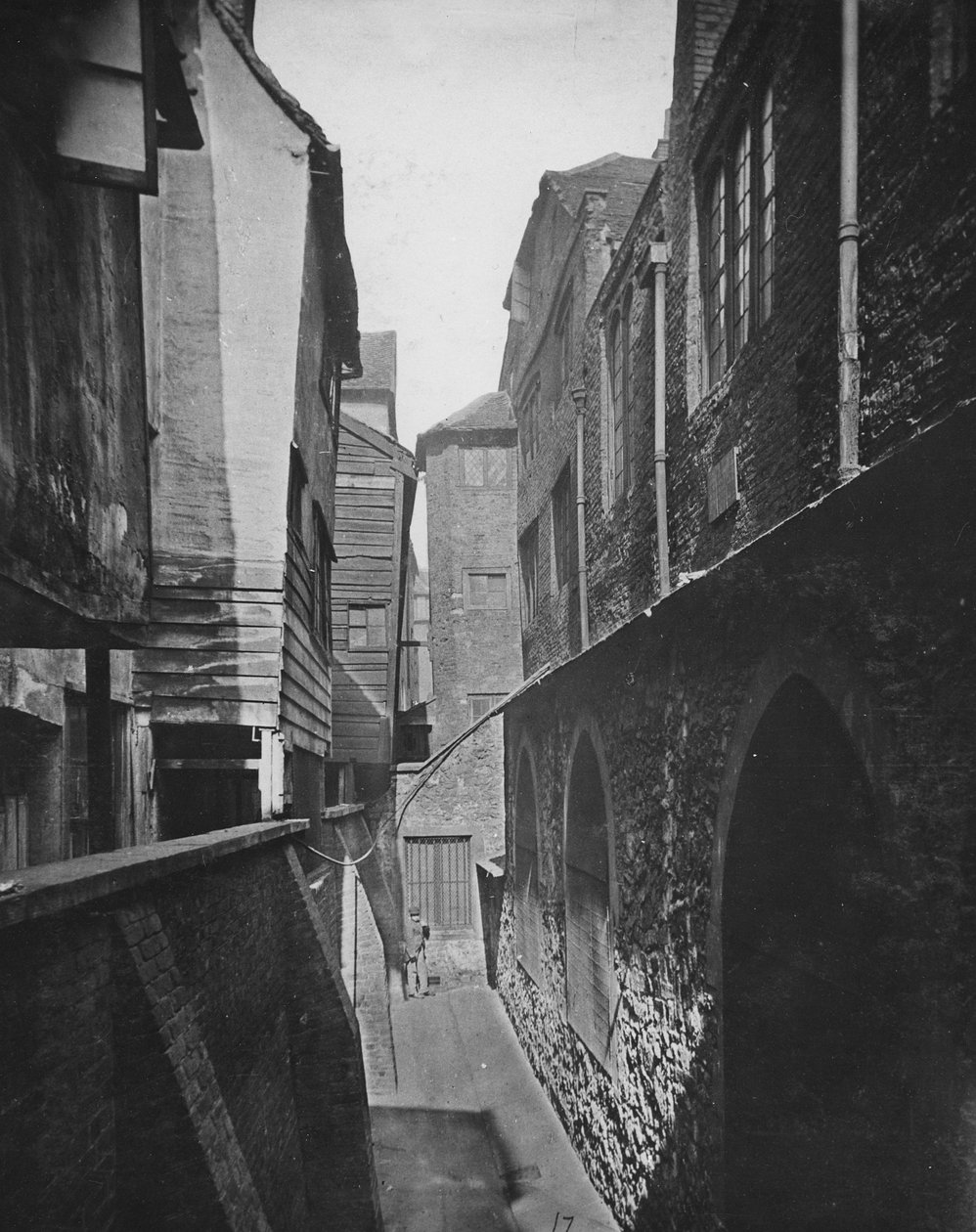 Bartoloměje Velký a sukněný jarmark, kolem roku 1877 od Alfred and John Bool