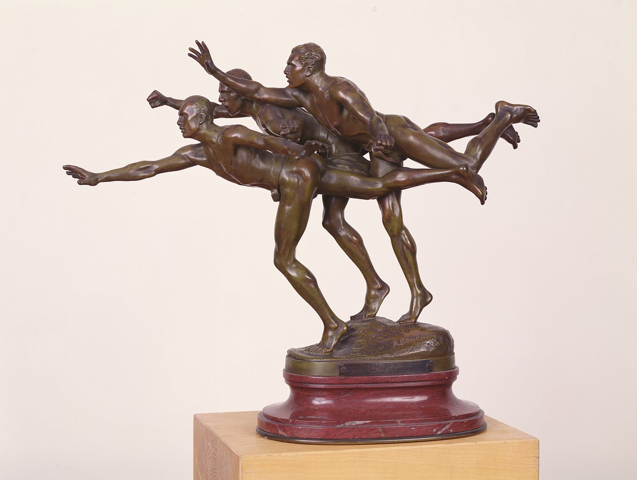 Au But, 1886-87 (bronz) od Alfred Boucher