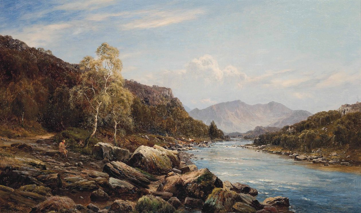Borrowdale od Alfred de Breanski