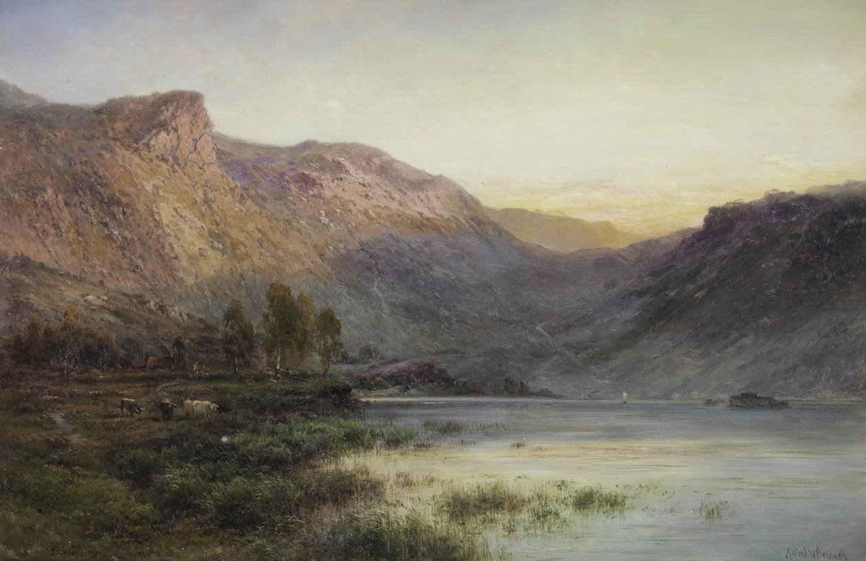 Glen Sheil The Eagle Rock od Alfred de Breanski