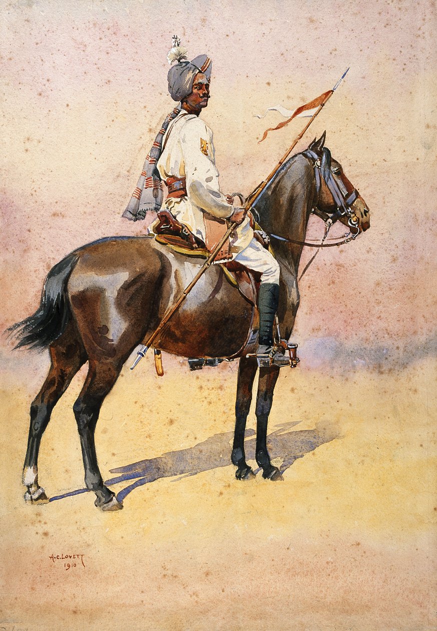 Jodphur Sardar Risala, Ratore Rajput, ilustrace k 