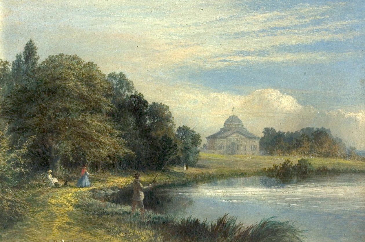 Nuthall Temple, Nottinghamshire, 1869 od Alfred Dawson