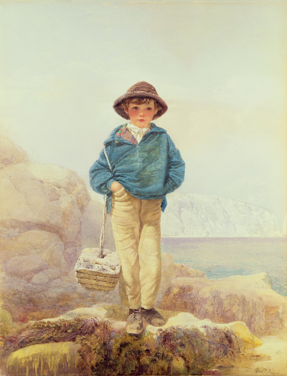 Mladá Anglie - Fisher Boy od Alfred Downing Fripp