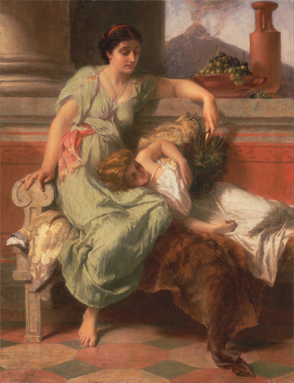 Pompeje, 79 n. L od Alfred W. Elmore