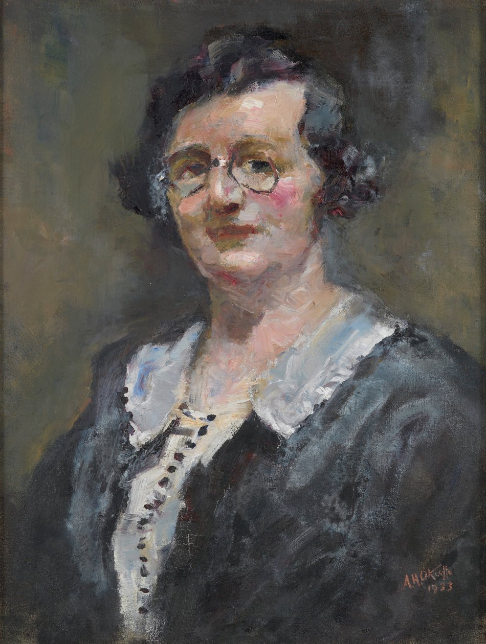 Portrét slečny I. Robertson od Alfred Henry O Keefe
