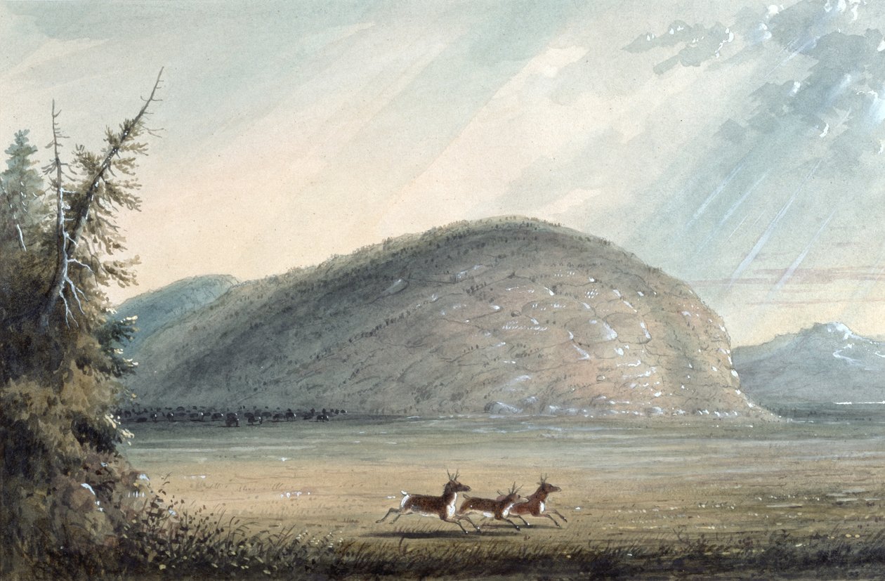 Rock of Independence, 1837 od Alfred Jacob Miller