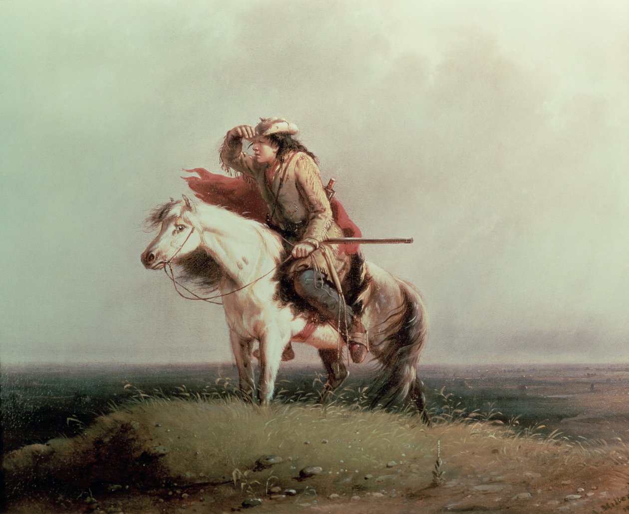 The Lost Greenhorn, 1851 od Alfred Jacob Miller