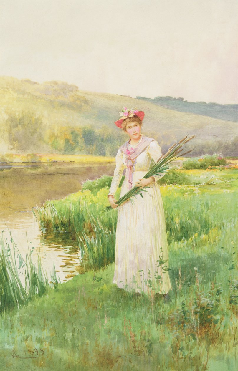 U řeky, 1895 od Alfred, Jr. Glendening