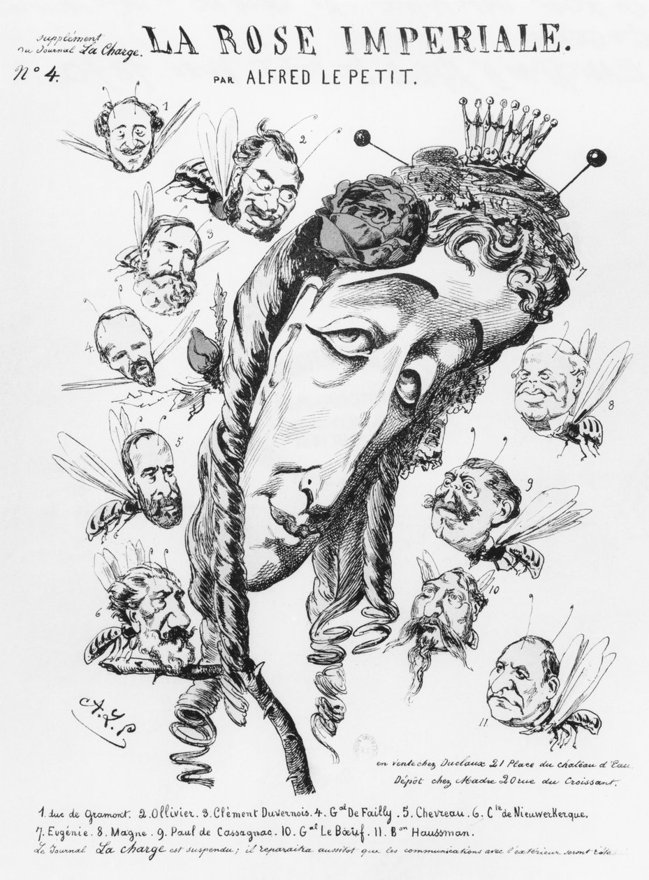 Císařovna Eugenie, ilustrace z 