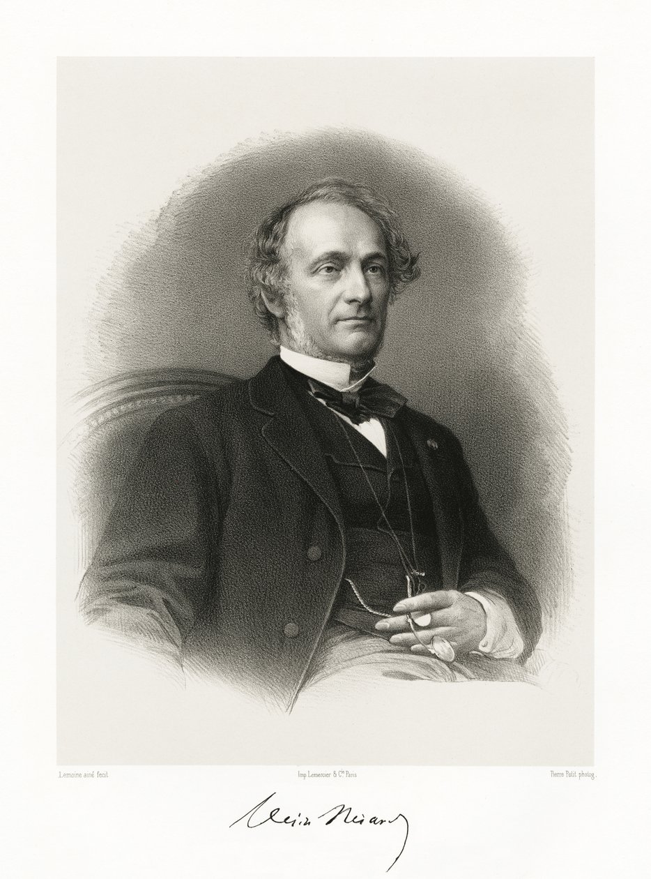 Jean Marie Napoleon Désiré Nisard, 1865-66 od Alfred Lemoine