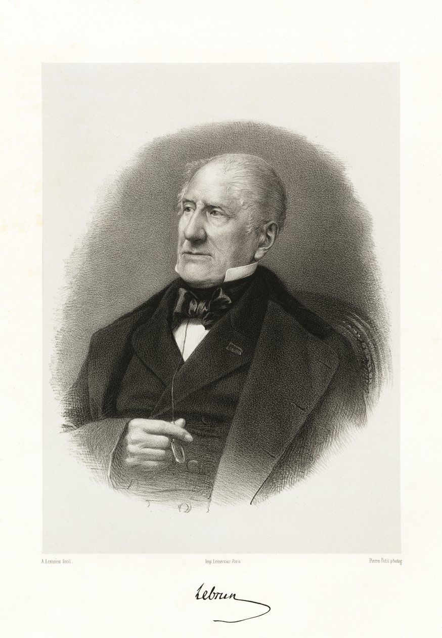 Pierre Antoine Lebrun, 1865-66 od Alfred Lemoine