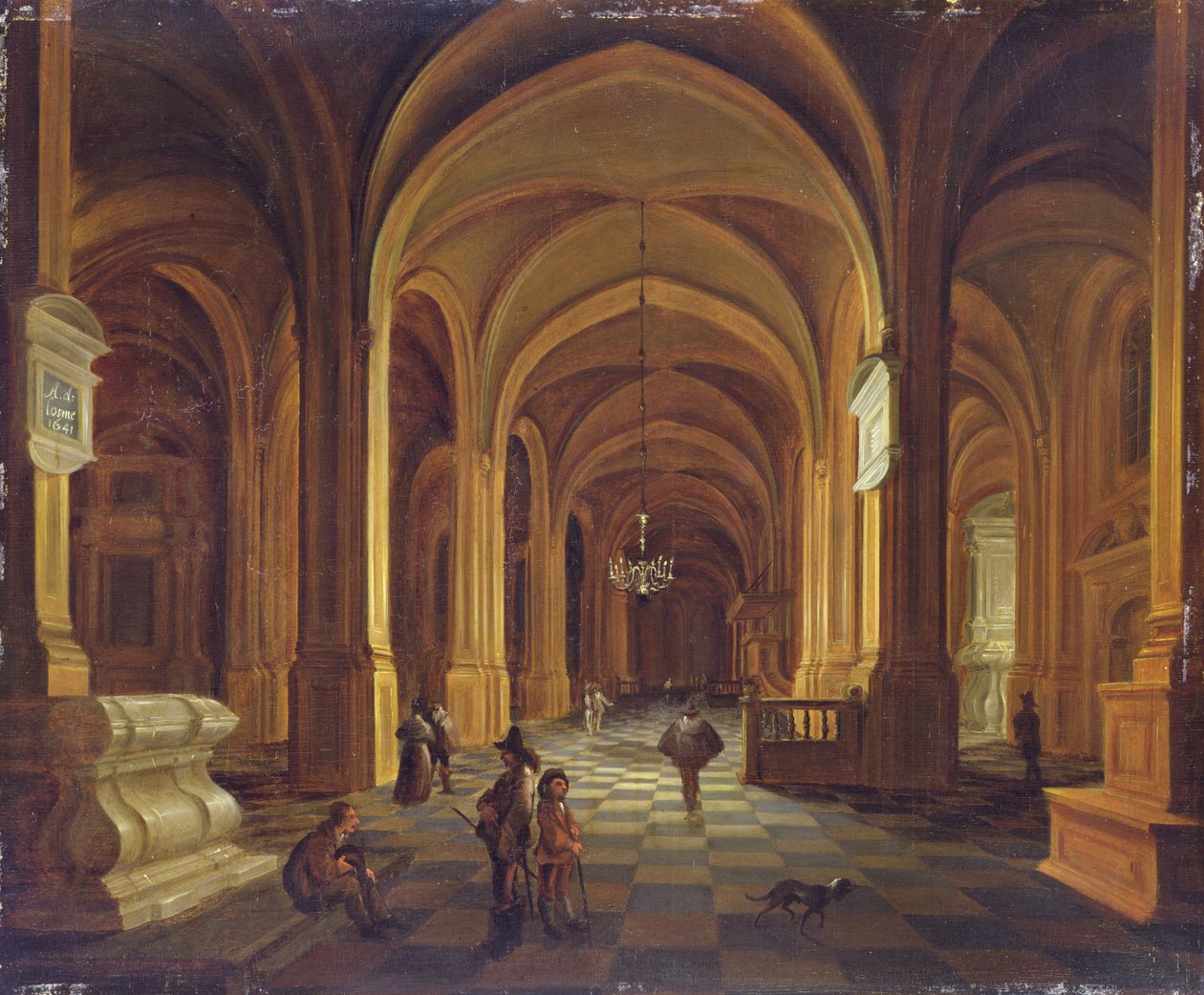Kostel Allermohe, 1895 od Alfred Mohrbutter