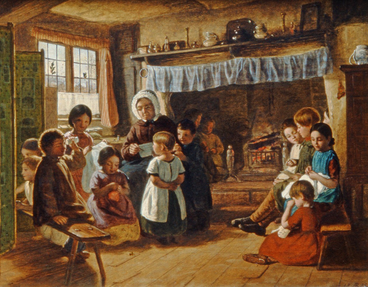 Chatařská škola od Alfred Rankley