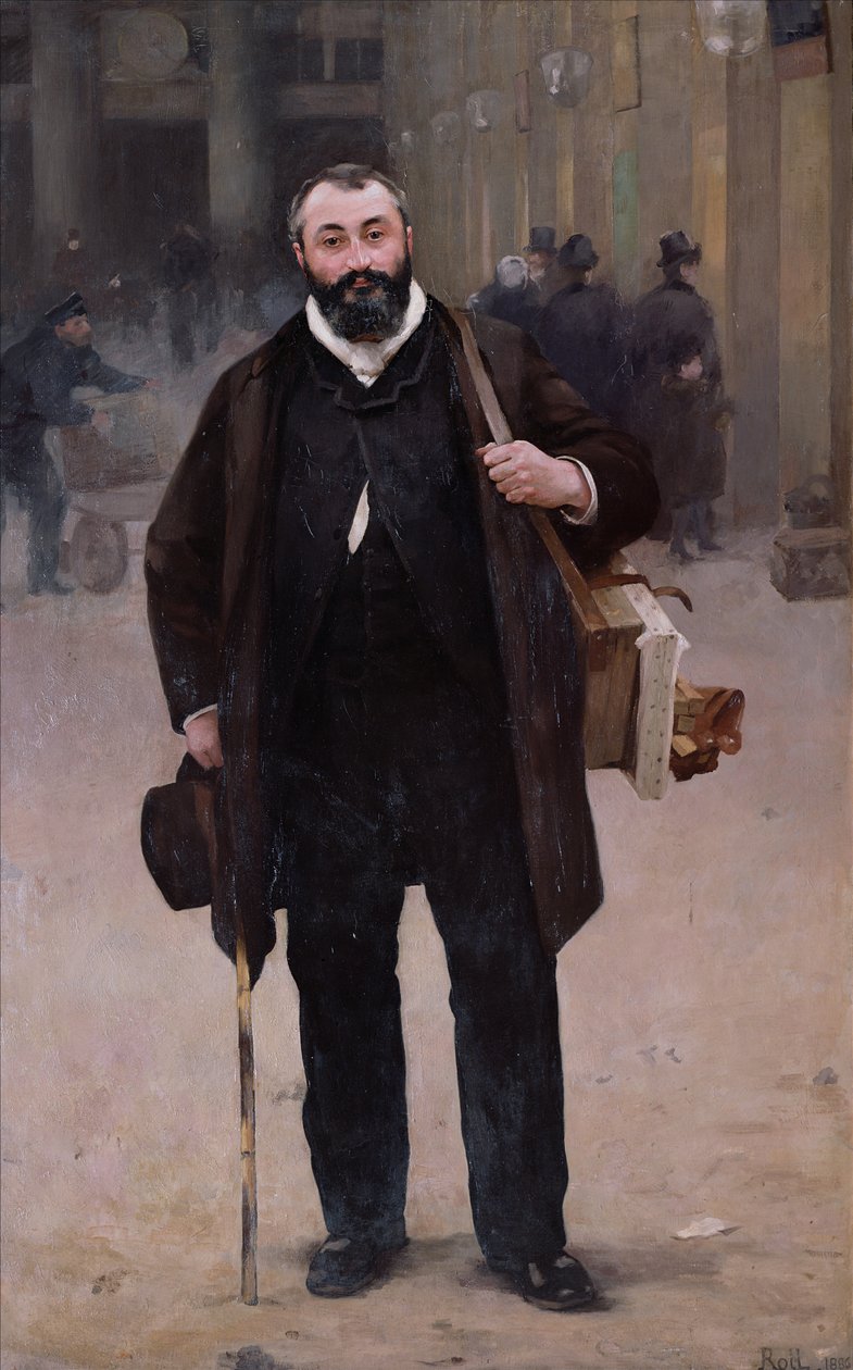 Portrét Pierra-Emmanuela Damoye (1847-1916) 1886 od Alfred Roll