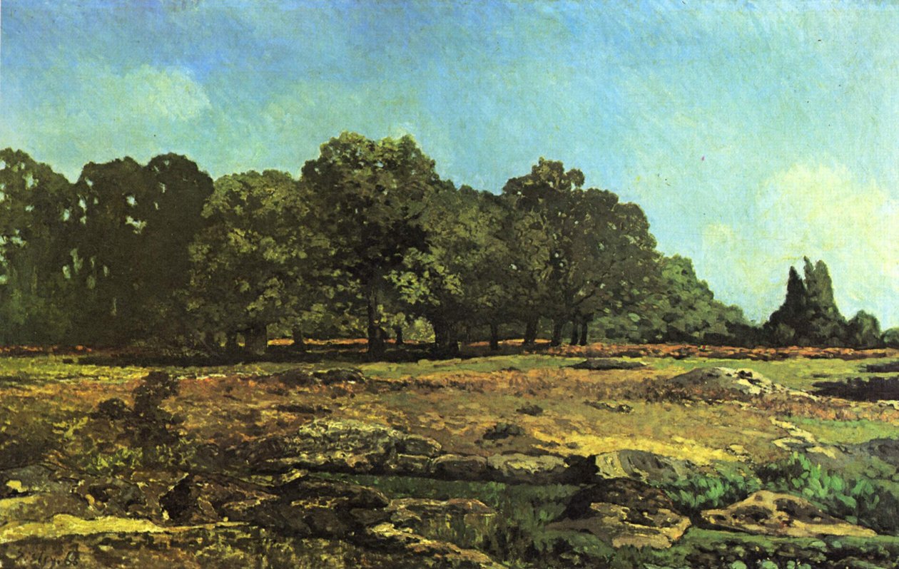 Kastanienallee v La Celle-Saint-Claude od Alfred Sisley