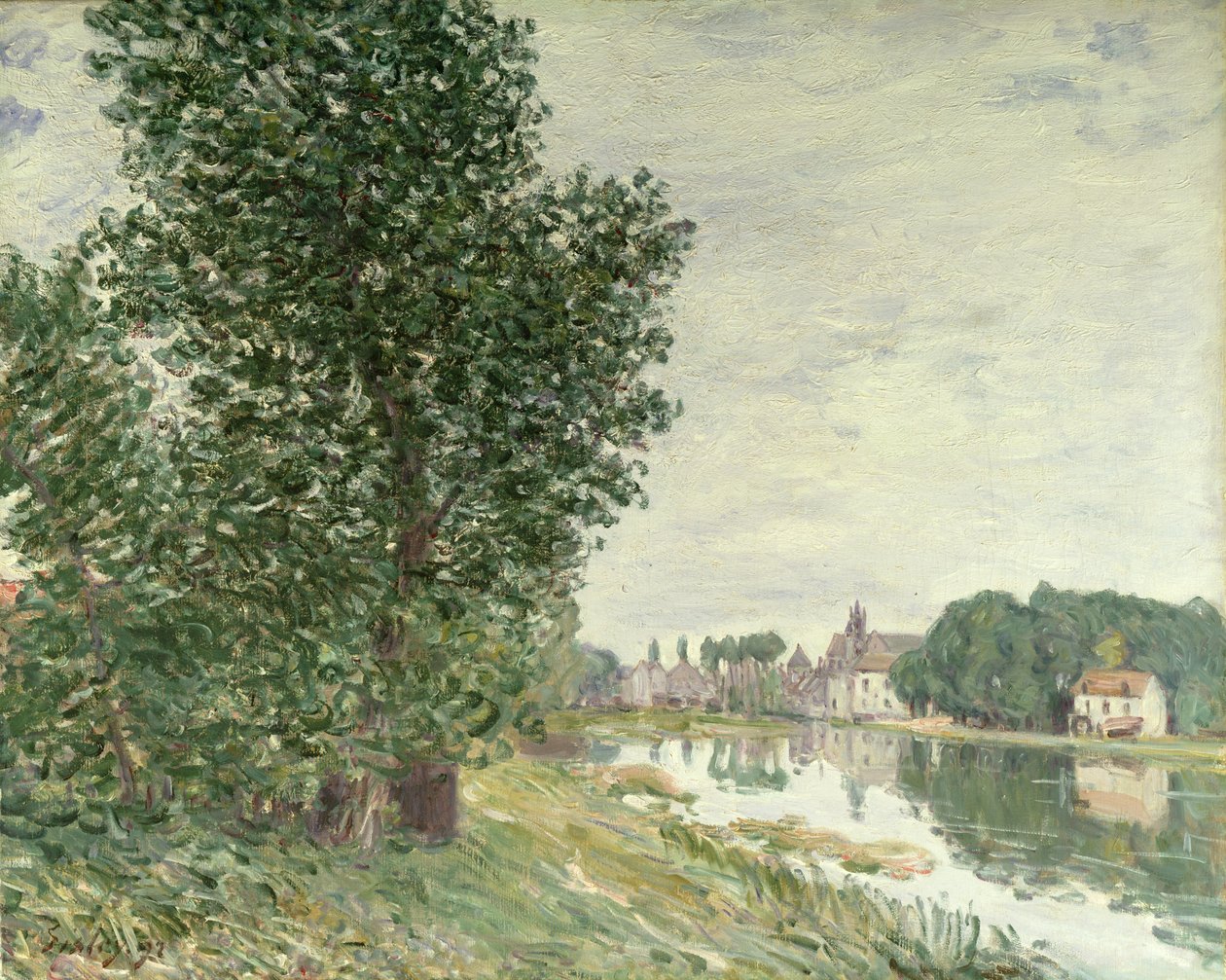Moret-sur-Loing, 1892 od Alfred Sisley