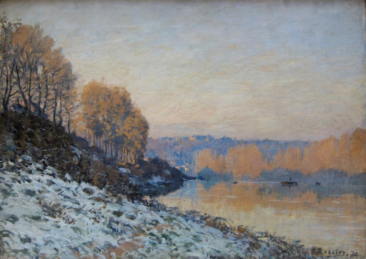 Port Marly, jinovatka od Alfred Sisley