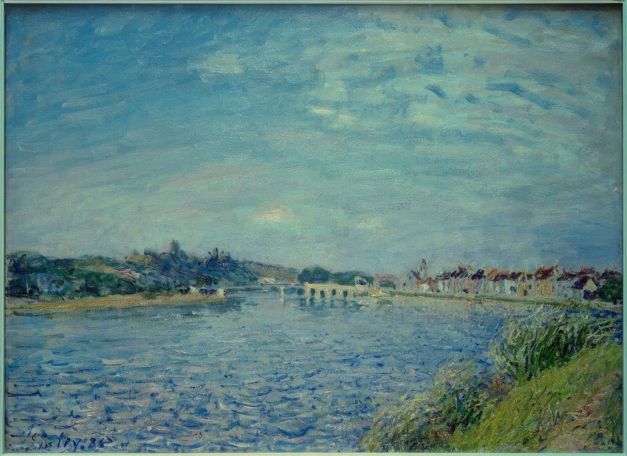 Saint-Mammès na Loingu od Alfred Sisley