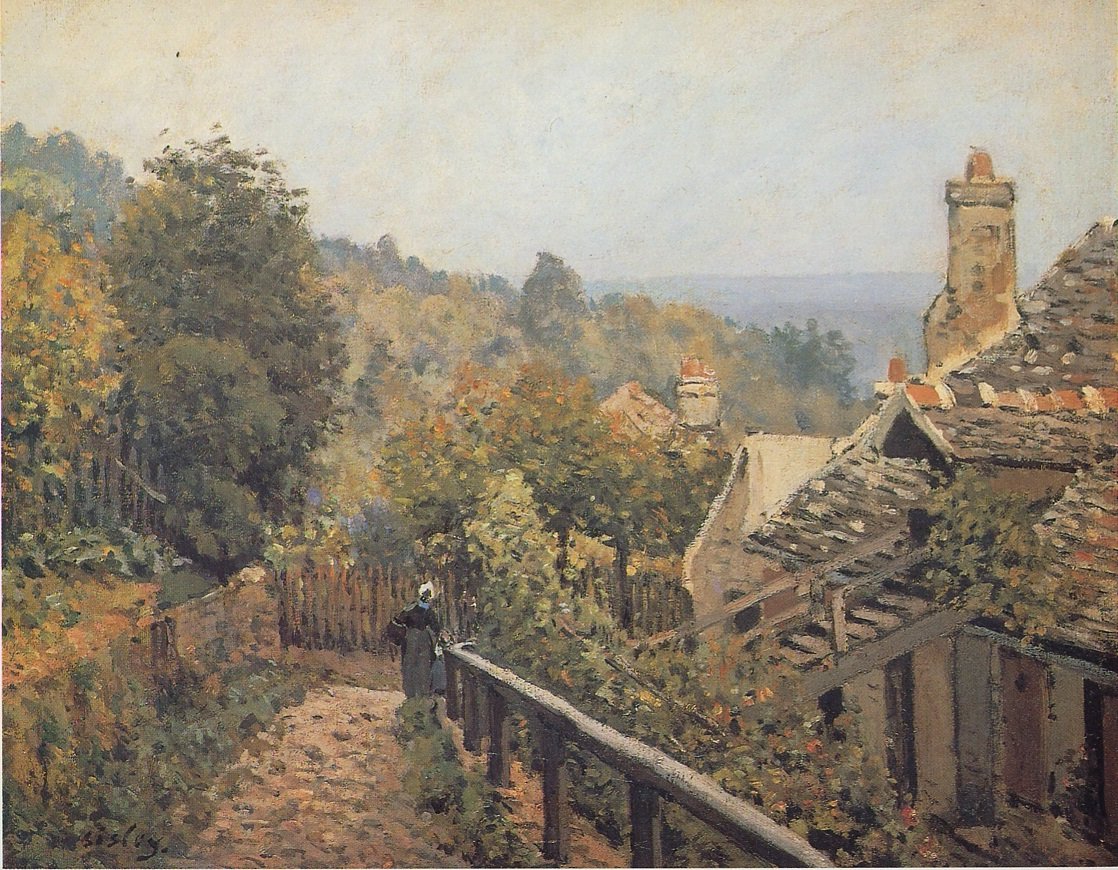 Mi-cote stezka od Alfred Sisley