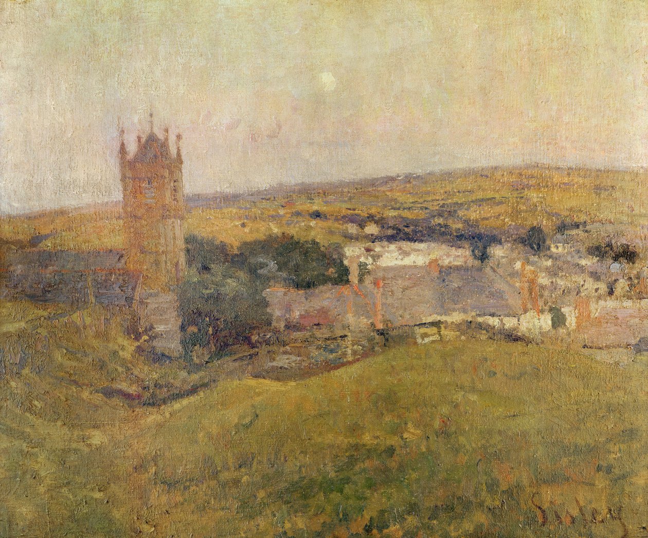 Jaro v Anglii, od Alfred Sisley