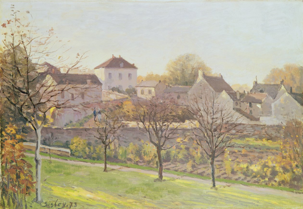 Poslední sluneční paprsek, 1873 od Alfred Sisley