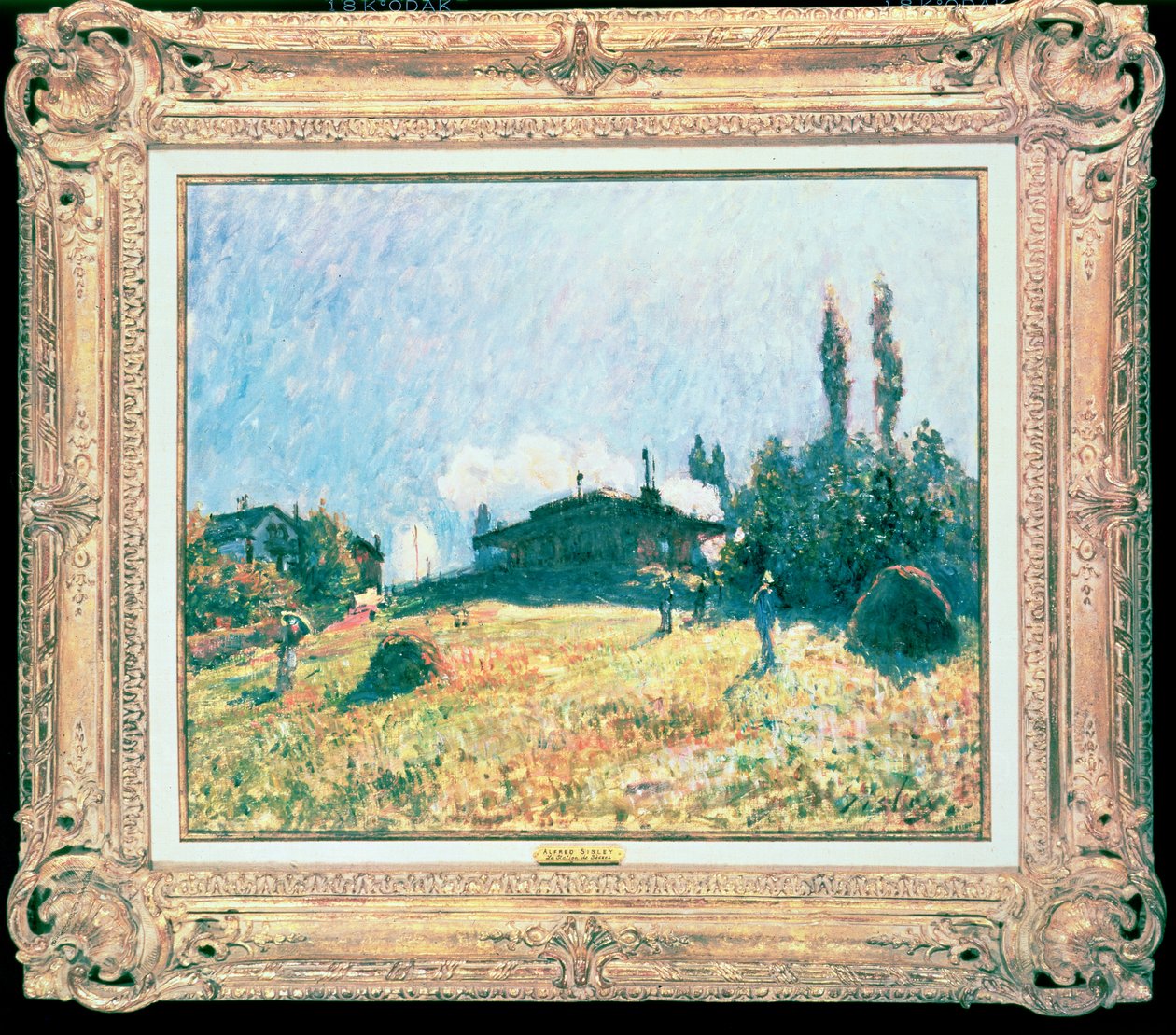 Nádraží v Sevres od Alfred Sisley