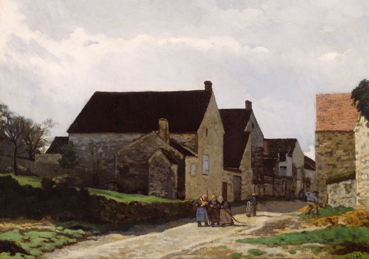 Ženy jdou do lesa od Alfred Sisley