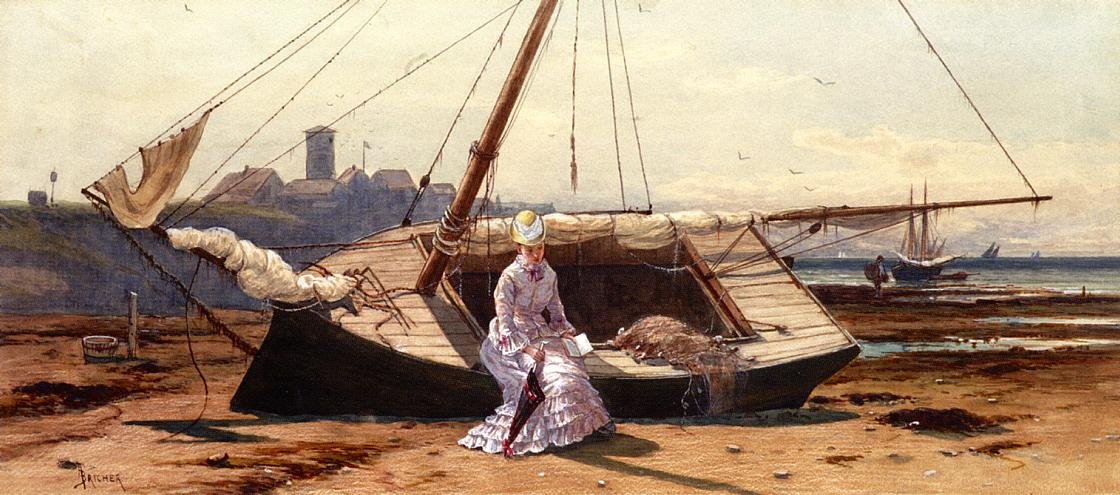 Zamyšlený okamžik od Alfred Thompson Bricher