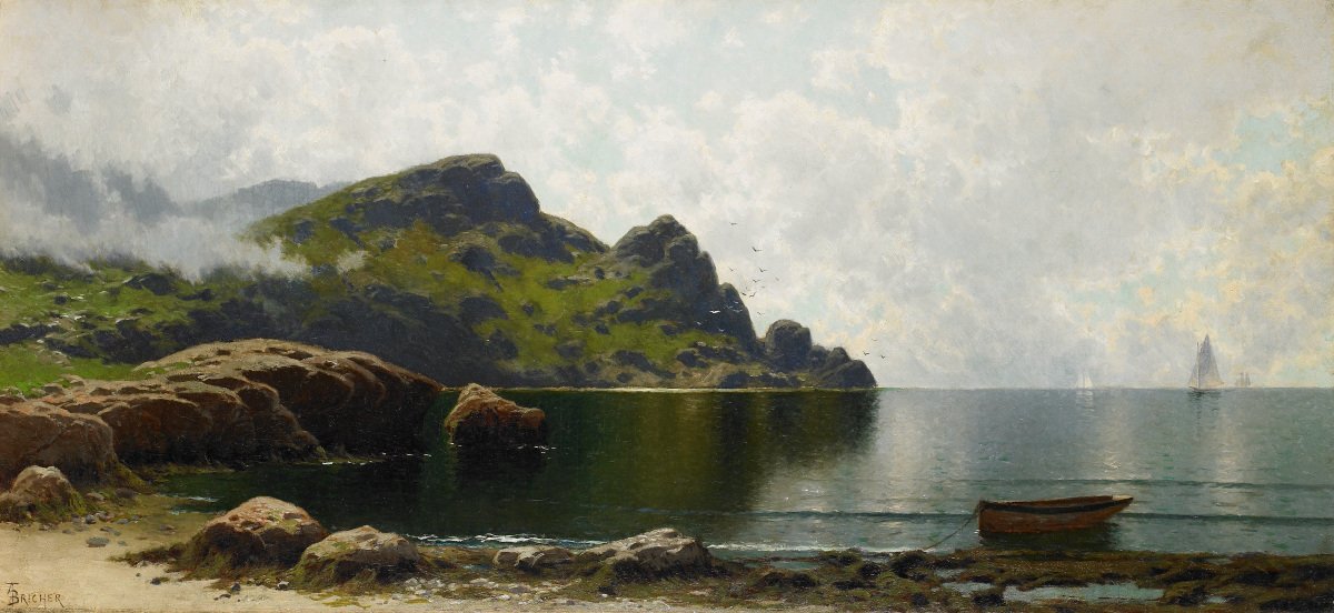 Velký Manan od Alfred Thompson Bricher