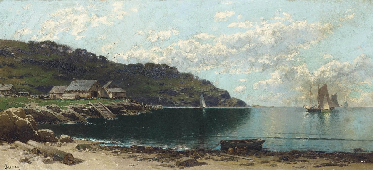 Na pobřeží Maine od Alfred Thompson Bricher