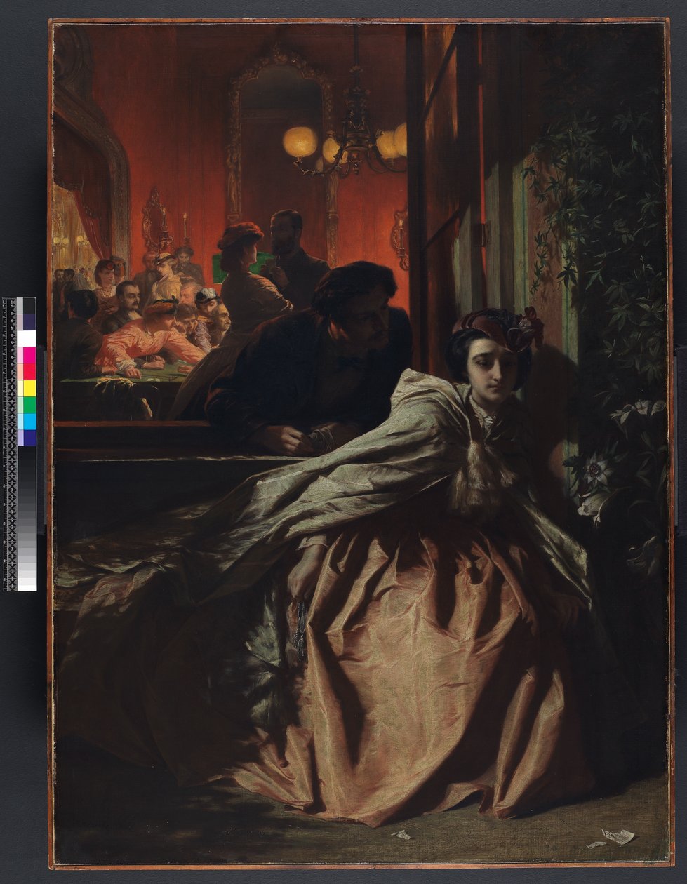 Na pokraji, 1865 od Alfred W. Elmore