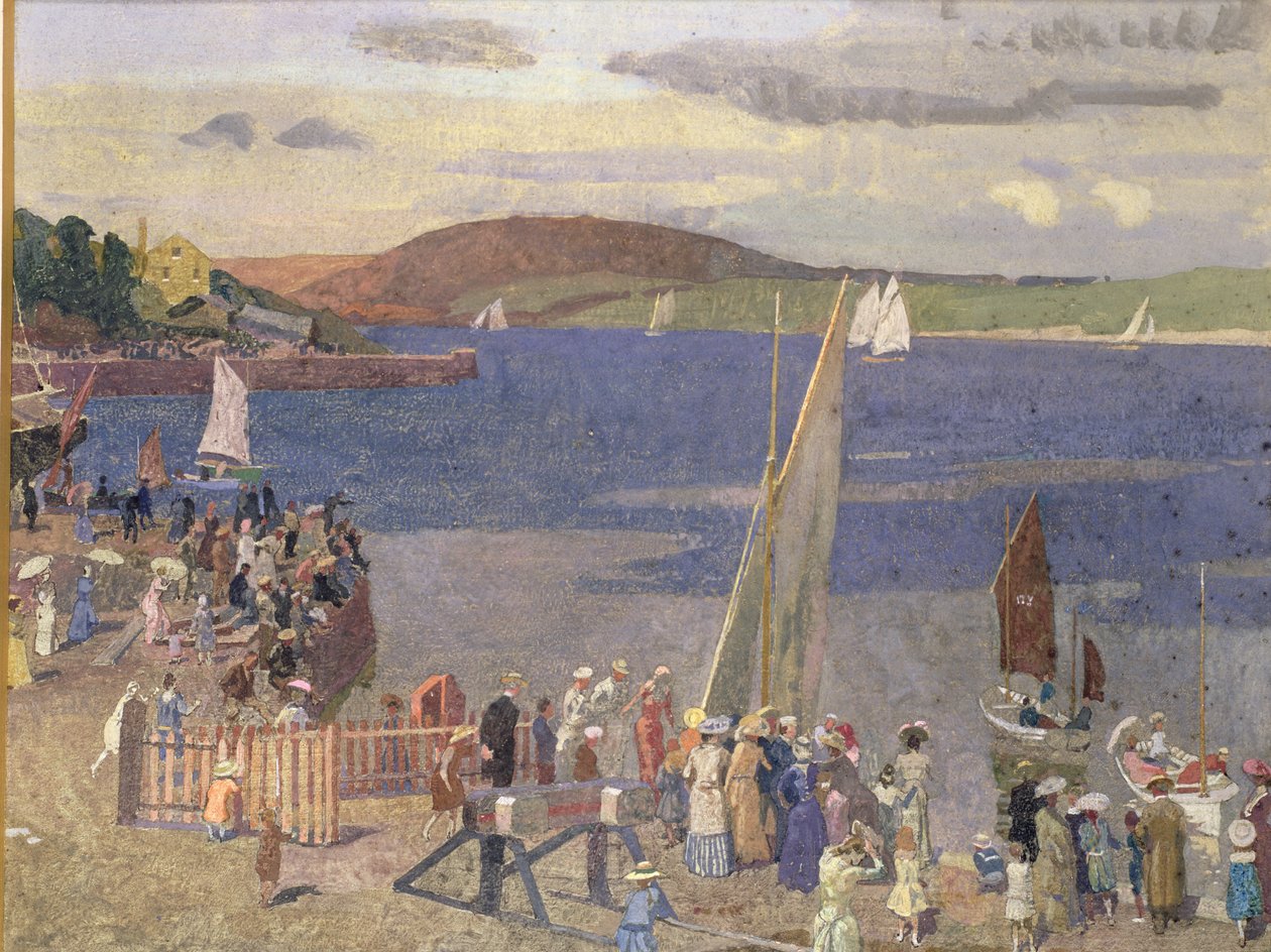 Padstow Regatta (kvaš) od Alfred Walter Bayes