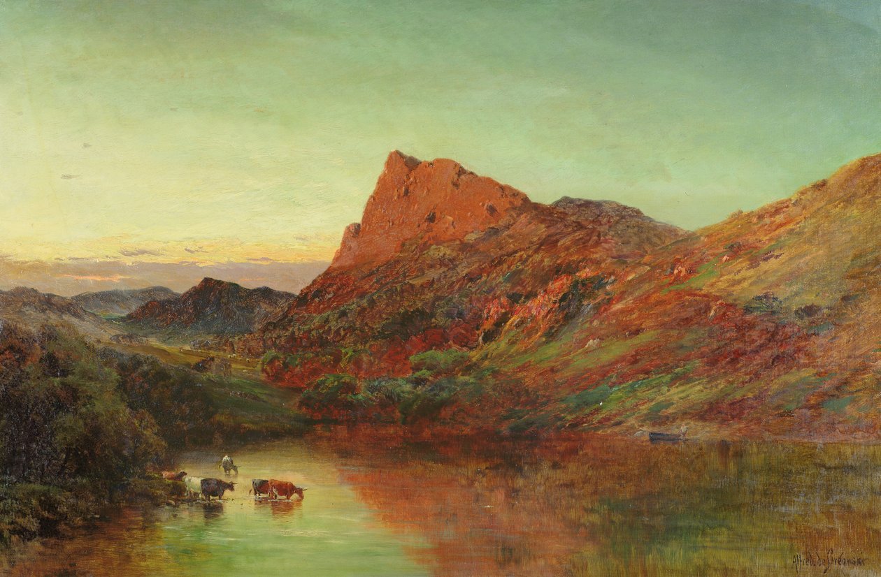 Dolwyddelan od Alfred de Breanski