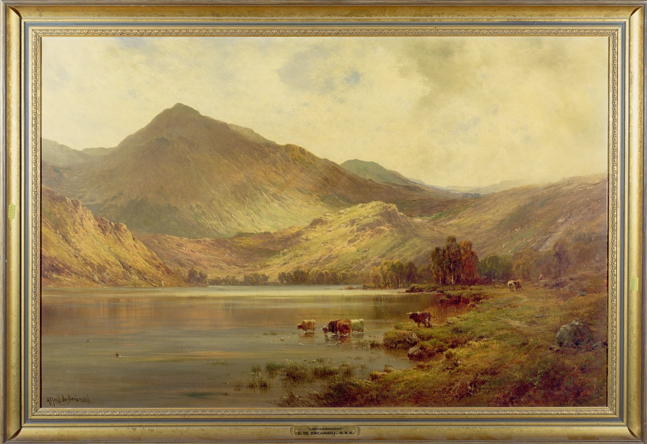Lochearnhead od Alfred de Breanski