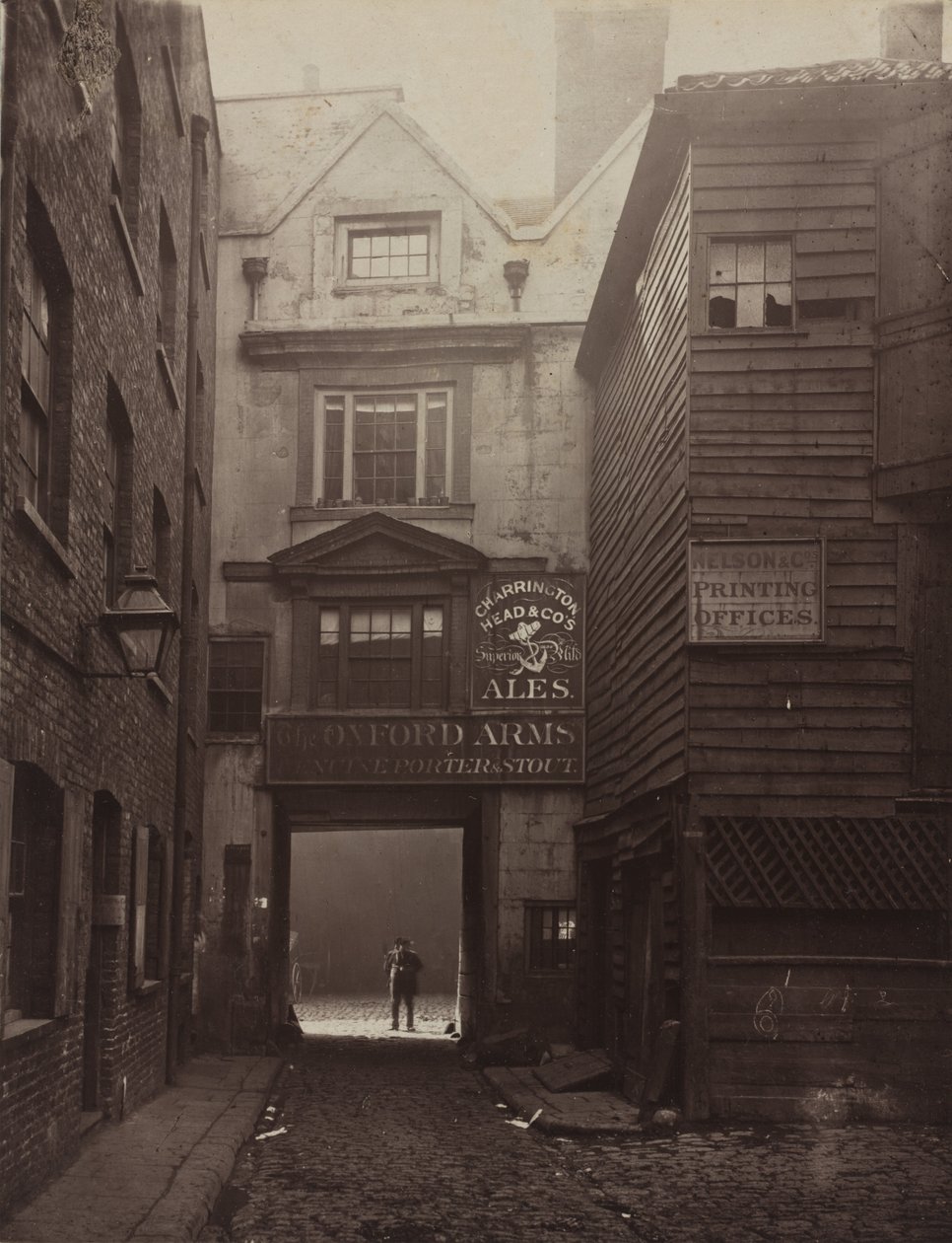 Oxford Arms, Warwick Lane, 1875 od Alfred Bool