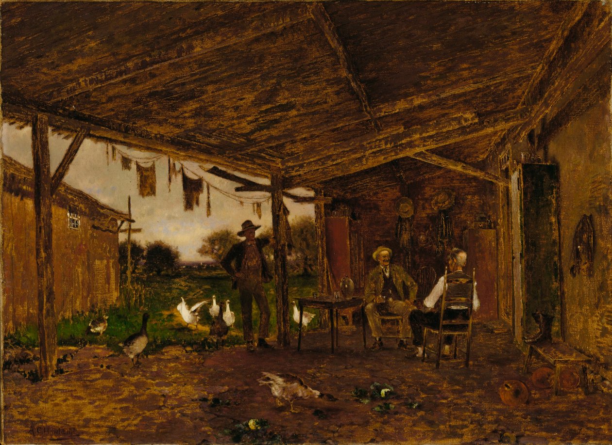 Přátelští sousedé od Alfred Cornelius Howland