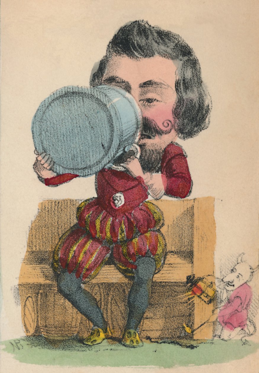 Jakub I., 1856 od Alfred Crowquill