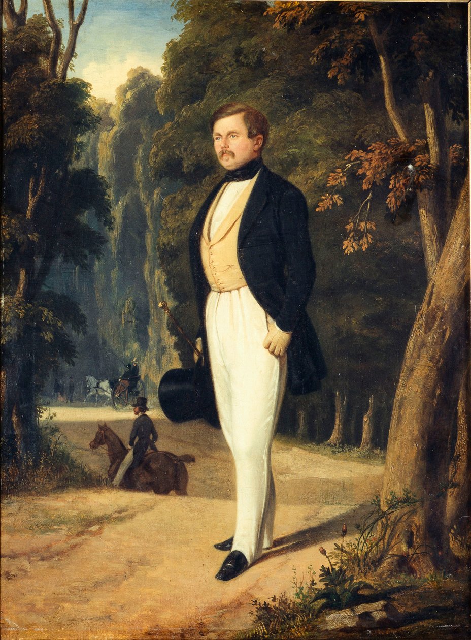 Portrét Augustina Grisiera 1791-1865, c. 1840. od Alfred De Dreux