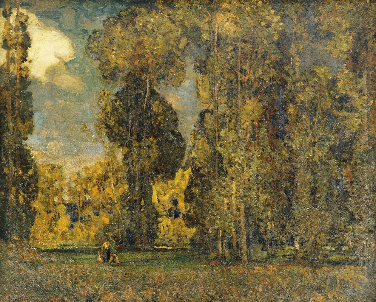 Krajina září, od Alfred East