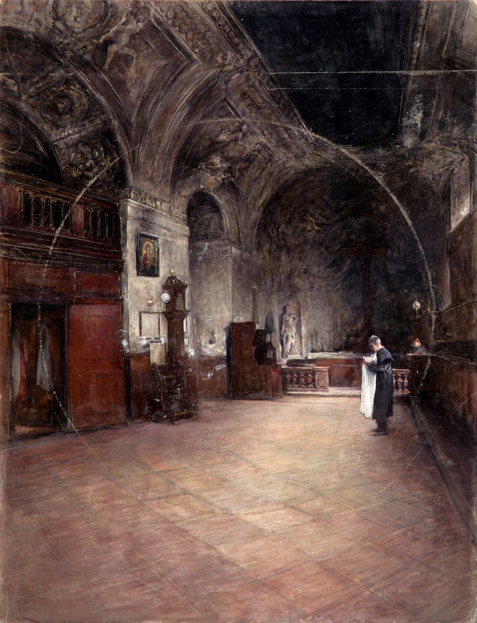 Sakristie Stephanskirche ve Vídni od Alfred Edler von Pflügl