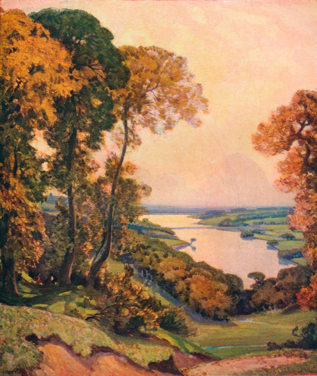 Rivington Water, 1910 od Alfred East