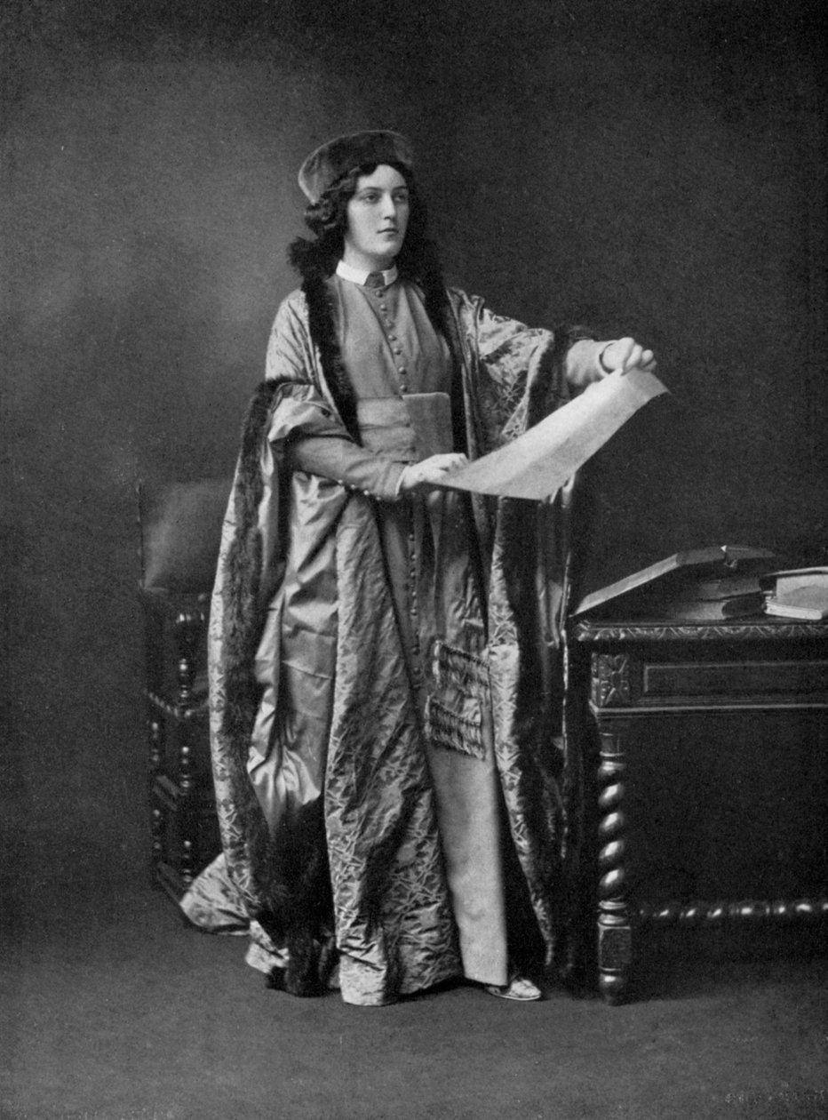 Amy Brandon Thomas 1890-1974, anglická herečka, 1911-1912. od Alfred Ellis and Walery