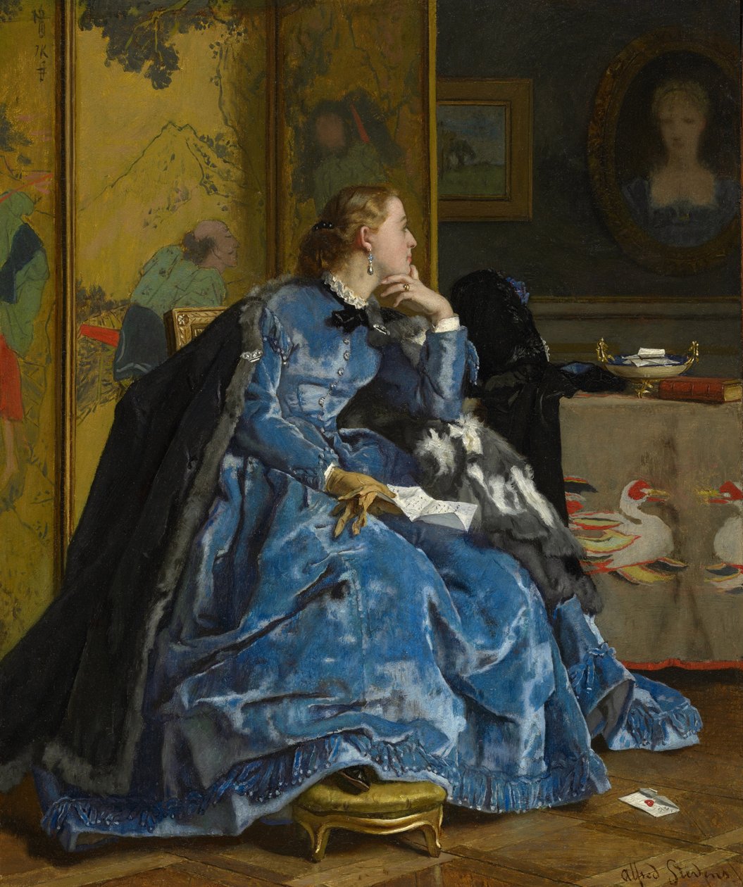 Vévodkyně od Alfred Emile Stevens