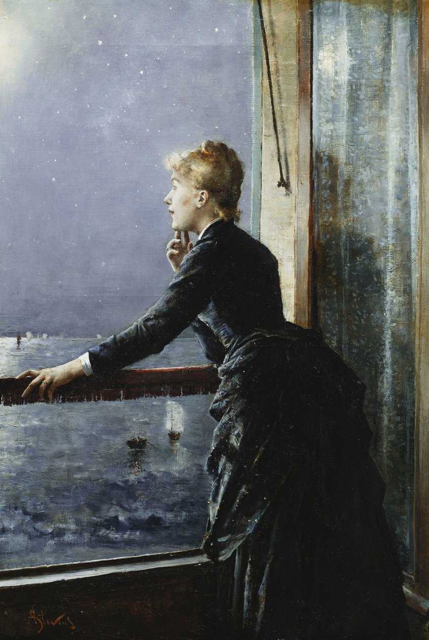 Mléčná dráha; Mléčná dráha, kolem roku 1885 od Alfred Emile Stevens